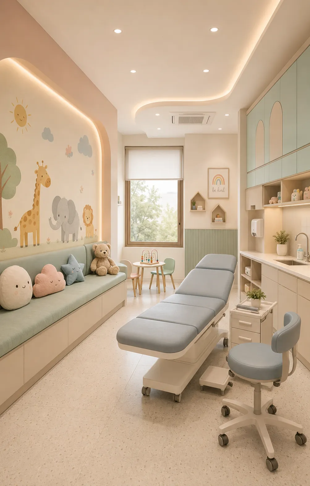 daycare and minor procedure room interior